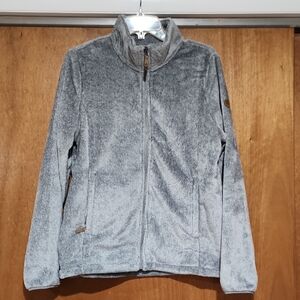 Gerry, Gray Women's Fleece Jacket, Large